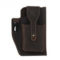 thumbnail image 3 of Bolso de cuero para teléfono móvil, bolso de cintura táctico deportivo, bolso colgante, bolso de cintura de cuero genuino retro europeo y americano para hombres, 3 of 3