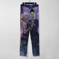 thumbnail image 2 of Harley Quinn Joker Poster Pajama Bottoms for Women Novelty Lounge Daily Cozy Soft Sleep Pajamas Pants Long Sleepwear, 2 of 7