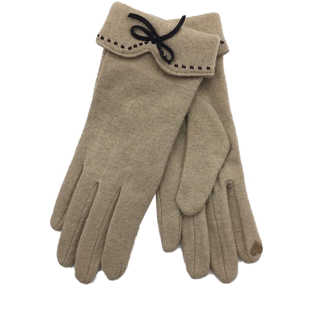 girls cashmere gloves