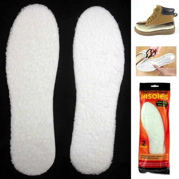 Fleece inner shop soles