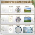 thumbnail image 4 of Uxcell 6 Inch Acrylic Plate Display Stand, 2 Pack Large Clear Easel Plate Holder Picture Stands for Display Frames Card Picture CD Book Challenge Coin(Tripod), 4 of 6