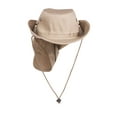 thumbnail image 4 of Top Headwear Safari Explorer Bucket Hat With Flap Neck Cover - Beige, Small, 4 of 5