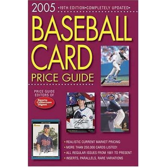 Pre-Owned 2005 Baseball Card Price Guide (Baseball Card Price Guide) (Paperback) 0873499867 9780873499866