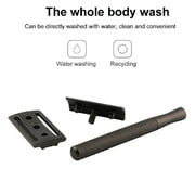 Men Vintage Retro Double Edge Enclosed Safety Razor Manual Hand Beard Shaver