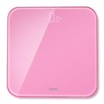 thumbnail image 1 of VisionTechShop S Body High Precision Ultra Wide Digital Body Weight Bathroom Scale up to 396lb/180kg, Super-Clear Large LED Display,"Step-On" Technology, Pink, 1 of 4