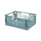 thumbnail image 2 of Folding Home Desktop Storage Basket Office Storage Plastic Box Space Saving Multifunctional Storage Basket, 2 of 6