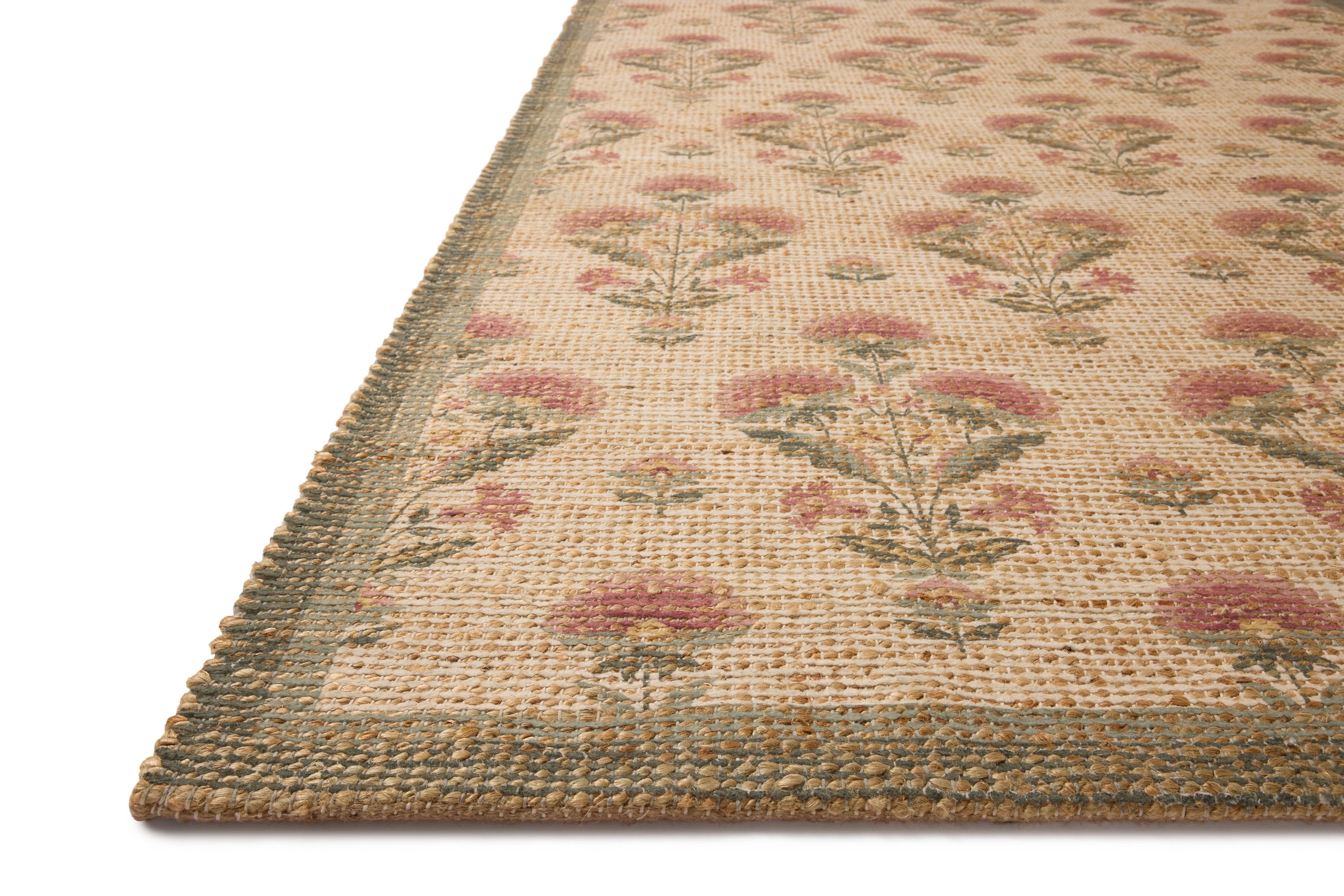Chris Loves Julia x Loloi Rue Sage / Blush 5'-0" x 7'-6" Area Rug
