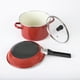 thumbnail image 3 of Batería De Cocina Cinsa Praktica Cherry De 5 Piezas Acero Vitrificado, 3 of 6