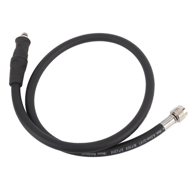Diving Second Stage Regulator Hose, Diving Medium Pressure Tube PVC Aluminum Alloy Pressure Resistant for Diving