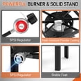 thumbnail image 4 of Ktaxon Propane Outdoor Fryer Fish Frying / Boiling Turkey Fryer Pot,55000BTU,30QT,10QT, 4 of 8