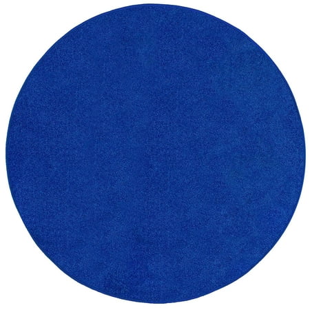 American Bright Solid Color Area Rugs Neon Blue 24 X24 Round Set American Bright Solid Color Area Rugs Neon Blue 24 X24 Round Set Of 6