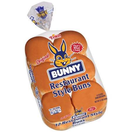 Bunny Restaurant Style Buns 12 ct 21 oz Walmart com Bunny Restaurant Style Buns 12 ct 21 oz Walmart com