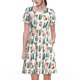 thumbnail image 1 of Disketp Winter Woodland Friends para Vestido de Manga Corta para Mujeres, Vestidos de Verano para Mujeres, Casual y Holgado para la Playa, 1 of 6
