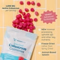 thumbnail image 2 of WONDERCOW Colostrum Gummies, Whole Bovine Colostrum Supplement, 1000mg per Serving, 15 Gummies, 5 Servings, Strawberry Cream, 2 of 9
