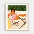 thumbnail image 2 of Summer Daydream - Illustration Modern Art Summer Floral Fashion Minimalist Tropical Fruit Unframed Wall Art Print 16 x 20 inches, 2 of 13