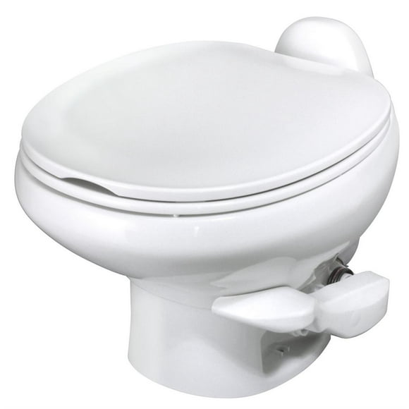 Thetford Aqua Magic Style II RV Low Profile Portable Travel Toilet, Bone