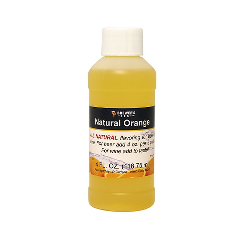 Natural Orange Flavoring Extract 4 oz. 3 Pack