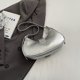 thumbnail image 5 of Bolso Hombro Cuero PU Y2K para Mujer Bandolera Plisado (Plata), 5 of 6