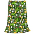 thumbnail image 2 of Rateoe golf Sport club Print Fuzzy Fleece Throw Blanket Extra Large,Super Soft,Fluffy and Warm Blankets for Couch,Bed,All Season Use-60"x50", 2 of 7