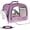 Purple, variant on Bird Carry Carrier to Transport Large Size Parrot, Portable Bag with Metal Tray and Grid, African Grey, Long Tail Cockatiel and Parrot