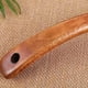 thumbnail image 5 of EeaseMX Cuchara sopera de madera estilo chino con mango largo, para arroz, azúcar, sal, condimentos, utensilios de cocina (marrón claro), 5 of 7