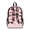 Paw Print, variant on Whosucclay Soccer Ball Star Pattern 17 Inch Transparent Backpack, Dual Side Mesh Pockets Clear Backpack, Wide Shoulder Straps Side Pockets Bookbag for High School