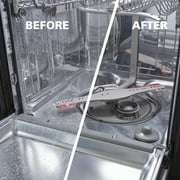 Glisten Dishwasher Magic Machine Cleaner and Disinfectant 2-Pack and Washer Magic Washing Machine Cleaner