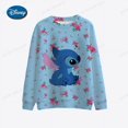 thumbnail image 3 of Suéter con capucha Disney Lilo & Stitch 2024, suéter de cuello redondo de manga larga para niños, ropa para niñas, ropa para hombres y mujeres, 3 of 5