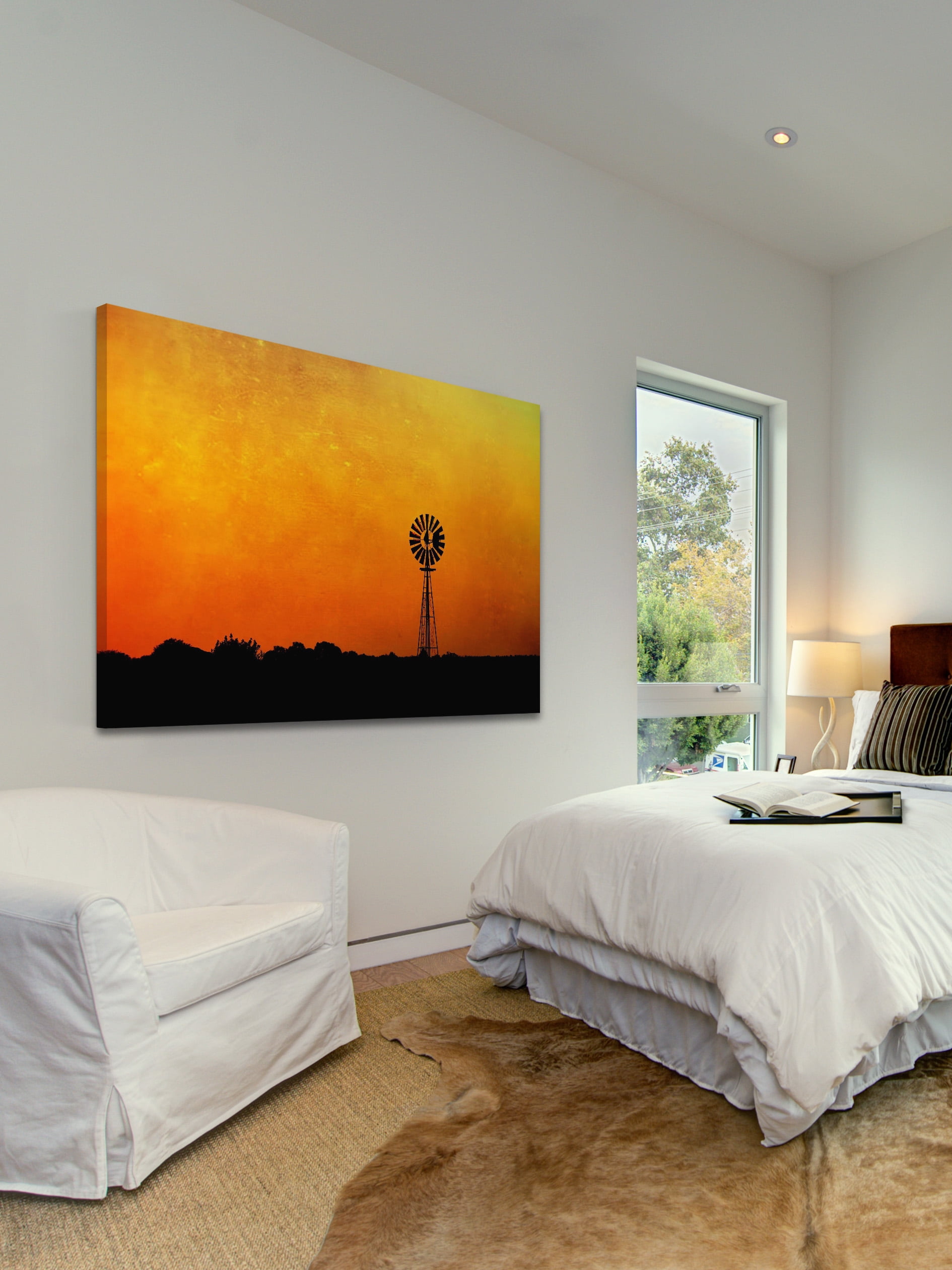 "Kansas" Painting Print on Wrapped Canvas