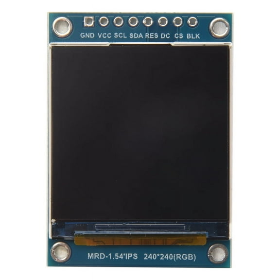 1.54 Inch 240X240 Resolution IPS HD LCD Monitor SPI ST7789
