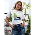 thumbnail image 2 of Oil Spills T-Shirt Women -Wilfred Hildonen Designs, Female XX-Large, 2 of 4
