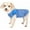 Blue, variant on Pet Life TSHL1BLSM Active Aero-Pawlse Heathered Quick-Dry & 4-Way Stretch-Performance Dog Tank Top T-Shirt - Seafoam Blue, Small