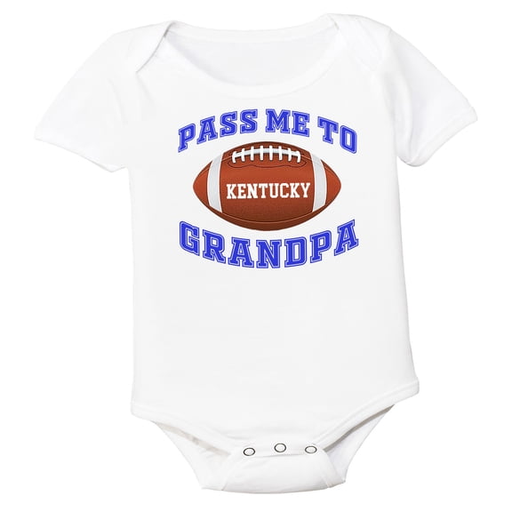 Future Tailgater Pass Me to GrandPa Baby Bodysuit for Kentucky Fans