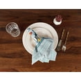 thumbnail image 3 of Vargottam Luxury Collection Dinner Table Linen Dcor Cotton Napkin Printed Fabric Reusable Napkins Set Of 4, 20" X 20" - Ocean, 3 of 6