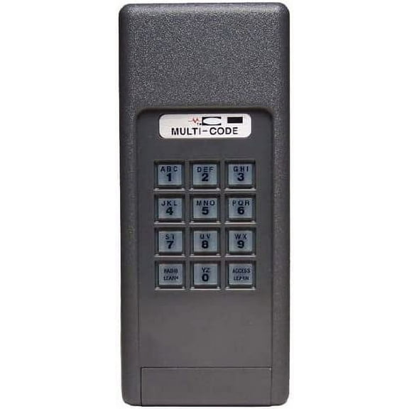 MULTI-CODE 4200 Garage Door Opener Keyless Entry 300MHz