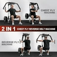 thumbnail image 7 of Syedee Chest Fly and Reverse Delt Machine, 400 LBS Upper Body Specialty Machine,Plate-Loaded PEC Fly Machine for Pectoral and Rear Deltoid for Home Gym, 7 of 7