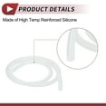 thumbnail image 6 of Unique Bargains 100cm/3.3FT 1/4" 6mmID 2mm Thickness Silicone Vacuum Tubing Hose, 6 of 8