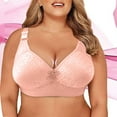 thumbnail image 2 of Sngxgn Women's Wireless Bra, Seamless Smooth Comfort Wirefree T-Shirt Bra(Pink,E), 2 of 4