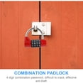 thumbnail image 2 of WHAMVOX Lock with 4 Combination for School Use Made of Zinc Alloy, 2 of 8
