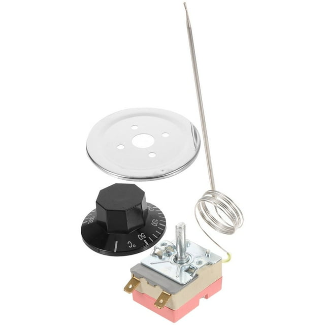 LEEYNEERFryer Thermostat Thermal Switch Thermostat Temperature Control Switch for Oven(50-300°)
