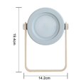 thumbnail image 5 of Lámpara de mesa plegable, 4000 mah Luz de noche segura para bebés Lámparas de mesita de noche portátiles Lámparas de dormitorio con control táctil, 3 modos Led dontodent Kuyhfg Sin marca, 5 of 5