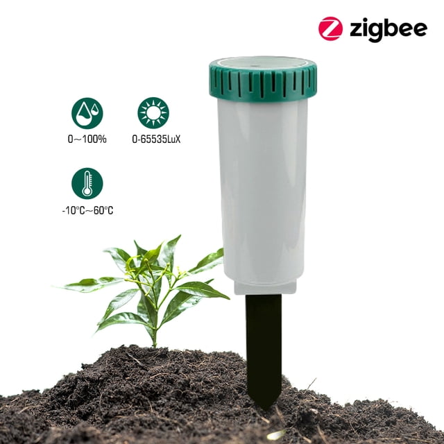 Lepmerk Moisture tester,Flowers Soil Temperature And Smart Wifi WirelessHumidity Meter Soil Meter Soil Tester Soil Tester Lawn Wireless Soil Temperature And Humidity Meter Wifi Wireless Soil