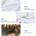 thumbnail image 5 of SKYSONIC 2 PCS Kitchen Towels with Hanging Loop, Autumn Happy Halloween Pumpkins Dish Towels for Kitchen, Absorbent Kitchen Hand Towels , 12"x17", 5 of 6