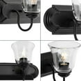 thumbnail image 3 of P300390-31M-Progress Lighting-2 Light Bath Vanity In Traditional Style-8.37 Inches Tall and 8 Inches Wide-Matte Black Finish, 3 of 6