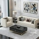 thumbnail image 5 of hot sale velvet sofa living room furniture luxury sofa set My Lux Decor Round, 5 of 9