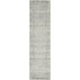 thumbnail image 1 of Unique Loom Tradition Classic Distressed Rug 2' 7 x 10' Runner Silver/Ivory, 1 of 1
