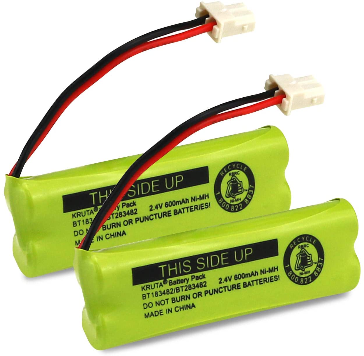 Kruta BT183482 BT283482 600mAh Battery Rechargeable for Vtech Cordless