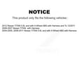 thumbnail image 2 of Mpulse Rear Left (Driver Side) ABS Wheel Speed Sensor SEN-2ABS0424 for Car Nissan TITAN, 2 of 2