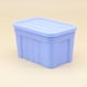 thumbnail image 4 of Caja de almacenamiento en miniatura a escala 1/12, miniorganizador de adornos artesanales con tapa para mesa de arena azul, 4 of 9