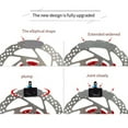 thumbnail image 3 of destyer Brake Pad Stainless Steel Metal Structure Handy Installation Compact Size Wear-resistance Cycling Part Braking Gasket Disc Plate Classic/No Mark, 3 of 7
